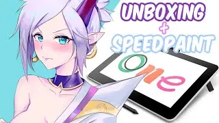 Wacom One Unboxing + Speedpaint | Riven Flor Espiritual