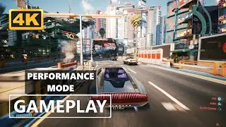Cyberpunk 2077 Next Gen Update Xbox Series X Performance Mode 4K [Patch 1.5]