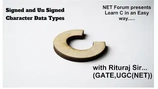 Basic Data Types Lecture 5:Signed and Unsigned character data types