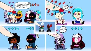 The Best Friday Night Funkin' Animations On YouTube #26 Anime Chibi Fnf vs Finger Compilation !