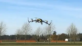 Blade Nano QX BNF Quadcopter Drone with SAFE Technology Outdoor Flight Fun in Cold Wind