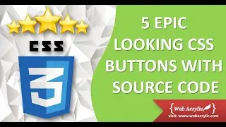 5 EPIC CSS BUTTONS | NEON EFFECT BUTTON | GLOW EFFECT BUTTON