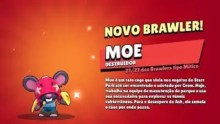 USEI o MOE o NOVO BRAWLER MÍTICO do BRAWL STARS