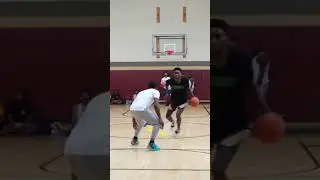Between the legs dunk in game
