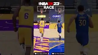 LeBron James vs. Stephen Curry Race | NBA 2K23 Gameplay PS5