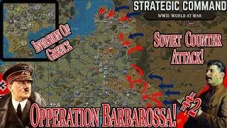 BARBAROSSA FAILED Germany #5 Russian Winter 😡; Strategic Command WW2: World At War