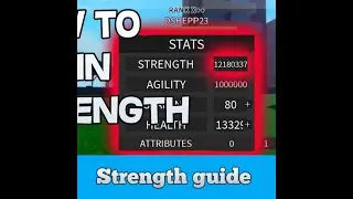 Roblox One punch man: Destiny strength guide
