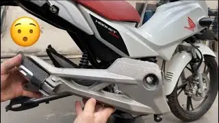 NOVA POP 110 2025 BACALHAU DE 160 NA HORNET 110 ficou perfeita ! 🤩