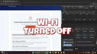 How Doctijori converts Word files to PDF file fully Offline on Device without uploading? - LIVE DEMO