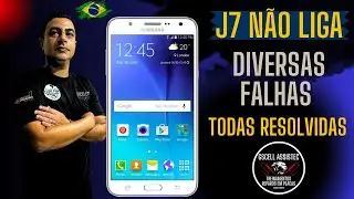 j7 Não Liga Diversas Falhas (reparo em placas de celular)