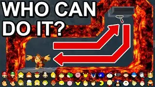 Who Can Activate The Switch In The Lava Tunnel ? - Super Smash Bros. Ultimate