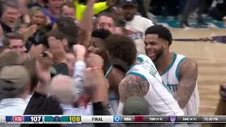 Brandon Miller Game Winning Tip at the Buzzer !