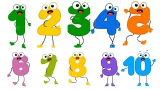 Learn Numbers with Fun Cartoon Characters | Educational Videos for Kids