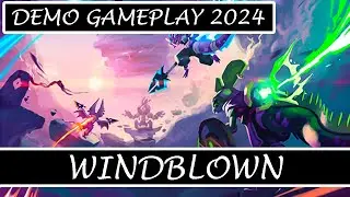 Windblown - Demo Gameplay Video 2024 (PC) - Roguelike/RPG/Indie/Co-Op - First 21 Minutes