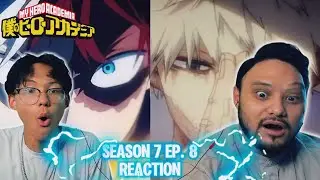 Brothers Battle for Blood - My Hero Academia S7E8 | Reaction