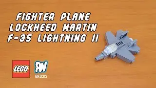 How To Build A Mini Fighter Plane F-35 Lego