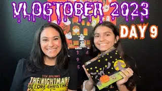 🎃👻 VLOGTOBER 2023 DAY 9 I HALLOWEEN ADVENT CALENDAR COUNTDOWN & HALLOWEEN UNBOXING I OCTOBER 2023