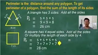 Math 5 - How to find Perimeter of a Polygon