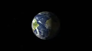 Earth Rotating  In the space  Free HD Video   no copyright