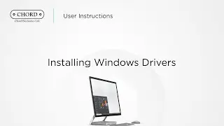 Windows Drivers | User Instructions