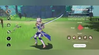The Legend of Neverland Character Creating Gladiator