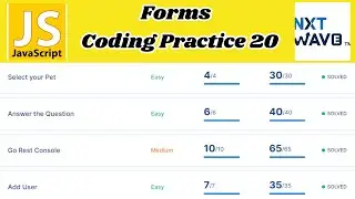 Forms | Coding Practice 20_Answers | JavaScript | NxtWave | CCBP 4.0