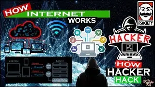 How Internet Works - How Hackers Hack | Knowledge King