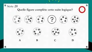 Psychotechnical tests: Logic test: Graphic series