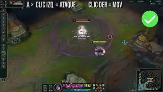 [League of Legends]Aprende a atacar y moverte en 7 MIN!