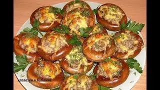 Супер котлеты в бублике ( сушке ). Рецепт котлет с мясным фаршем.