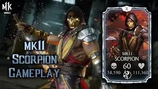 Mortal Kombat Mobile: MK11 Scorpion Gameplay!