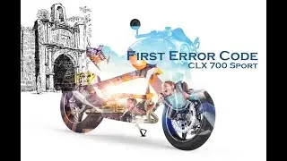 CLX700Sports 2nd break in ride and 1st Error code