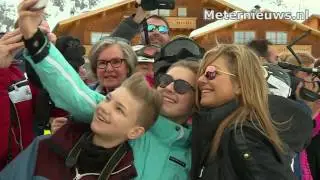 Drentse cameraman legt fotosessie Koninklijk gezin in Lech vast