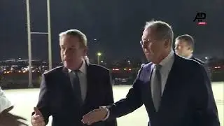 Russian Foreign Minister Sergei Lavrov on Sunday evening arrived in Riyadh