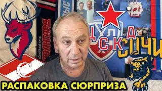 Торпедо Спартак / ЦСКА Сочи / КХЛ / Распаковка сюрприза
