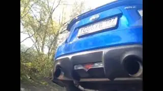 Crawford brz gymkhana exhaust with AVO UEL header