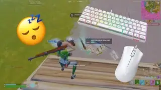 Unranked Fortnite Keyboard and Mouse ASMR 25 kill win