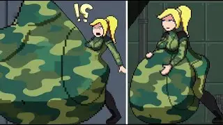WAIT SAMUS!! THIS IS TOO MUCH FOOD!!! 🧁💔💀💀- (and you're TOO FAT to exercise!!) #3