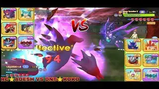 Rc-Adesh V/S Dnt-Koko//Friendly Battle//Mons Awaken//Pocketown//Pokemon Sun And Moon