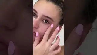 Night time skincare routine #asmr #asmrskincare