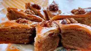 Dadlı Paxlavanın Hazırlanması
