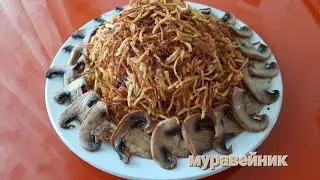 картофель 🥔 Пай(фри)на сковороде для салата или просто похрустеть 😋просто и быстро