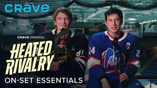 The Cast Reveal Their On-Set Essentials | Heated Rivalry | Crave Original