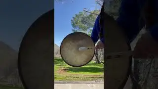 Listen to a Buffalo Drum, from HorseBear, owner of Drum Rattle Dance Sacred Arts.