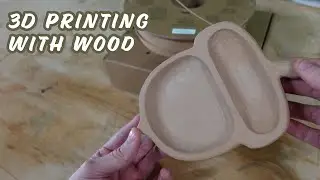 Trying Wood-Like 3D Printing Filament #3dprinting #polymaker