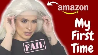 My First Time Installing A Wig | Affordable Amazon Wig