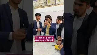 🪑Chair and 🛥️ boat 👍 structure of Cyclo Hexane || Chemistry tricks by DK