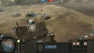 Company of Heroes 1 - 1х1 - Рекомендую 2-й бой против грамотного вермахта