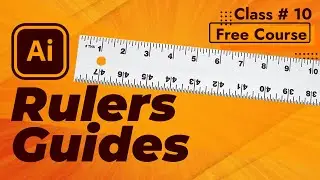 Rulers & Guides in Illustrator - Course Part-10