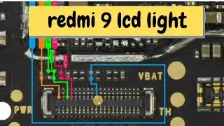Redmi 9 display light problem and solution||redmi 9 lcd light ways||